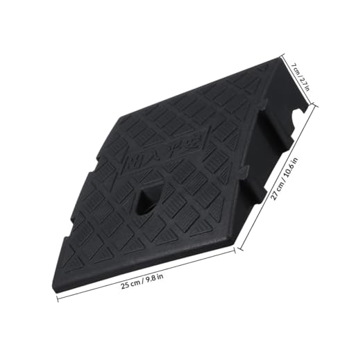 Rampa plástica antideslizante portátil para silla de ruedas miniatura 2
