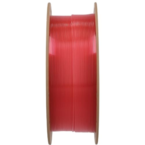 Image of Polymaker Panchroma Translucent PLA Filament 1.75mm, 1kg, Light Pink | Neatly Wound, Semi Transparent PLA, Easy Print & Smooth Feeding, Compatible with Bambu Lab & Most 3D Printers