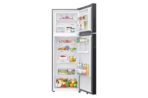 Image of Samsung 330 L, 2 Star, Convertible 5-in-1, Digital Inverter, Frost Free Double Door, WiFi Bespoke AI Refrigerator (RT34HG5A42BXHL, Luxe Black, 2026 Model)