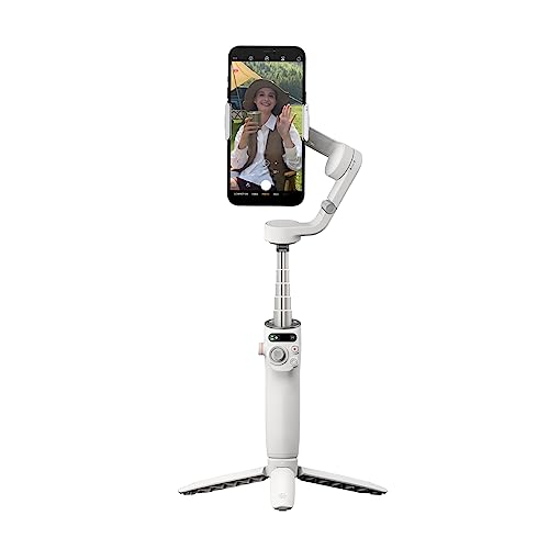 Estabilizador Original Osmo Mobile 6 Smartphone Gimbal, Estabilizador de 3 eixos de telefone, Vareta