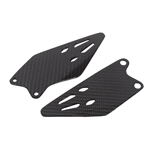 Moto talon garde plaque carbone Kawasaki ZX6R 2020 repose-pied protecteur