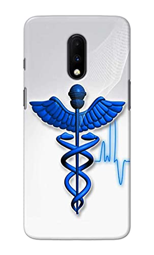 Image of Printed Hard Back Cover Case for OnePlus 6T | OnePlus 7 Back Cover (Medical Doctor) -1803