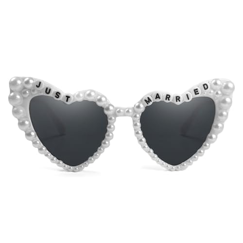 Bride Sunglasses，Just Married Sunglasses for Bride, Wedding Party Decoration, Bridal Gift Accessories2