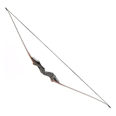 Mandarin Duck Black Hunter MK II 60" Take Down Longbow - Left Handed, 35lb Cover