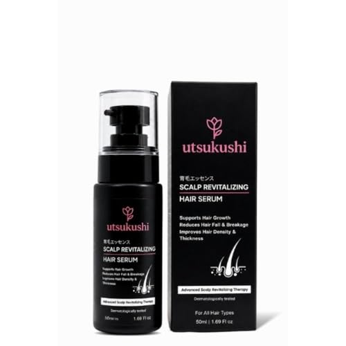 Image of Rice Water Hair Growth Serum | Korean Inspired Ingredients Scalp Care Treatment | Lightweight Nourishing Formula | Quick Absorption Hair Strengthening Solution | 50g