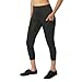 Rothco Womens Leggings with Pockets – Soft High Waisted Workout 7/8 Tummy Control Yoga Pants, Black, M