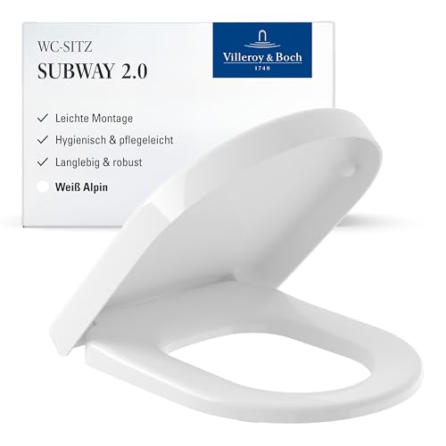 Villeroy & Boch Subway 2.0 WC Sitz 9M68Q1 mit Quick Release Funktion 9M68Q101