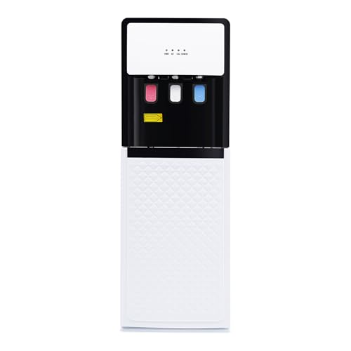 EGBNSY Dispensador De Agua, Dispensador De Agua Fria, Water Dispenser con Luces Indicadoras, Potencia De Calentamiento 500W Y Enfriamiento 75W, Fuente Agua Fria para Oficina, Hogar O Comercio