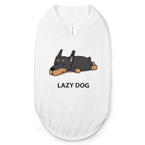 ペット服 可愛い ドーベルマン 犬 犬服 ペットウェア Tシャツ パーカー 袖なし 犬の服 タンクトップ タンクトップ クールベスト 通気性 ファッション S-2XL