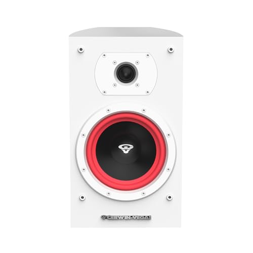 Image of CERWIN-VEGA! Home Audio LA165W 6.5 inch 150W 2-Way Bookshelf Speakers White