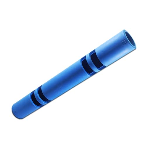 8kg Fitness Tube Portable Durable Training Rubber Bar Weighted Fitness TPR Bucket Fitness Training Tube For Weighted Exercise Training Unisex Yoga Column