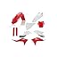 red/white