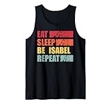 Sarcastic Birthday ISABEL Name Gift Eat Sleep