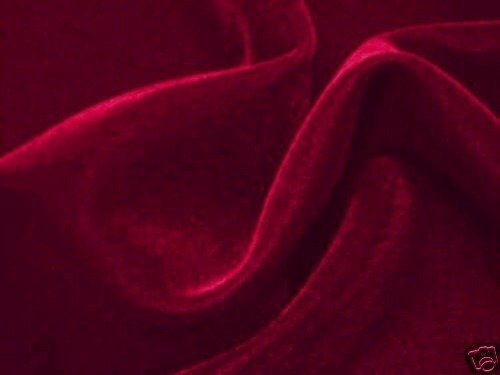 Burgundy Velvet Fabric 45