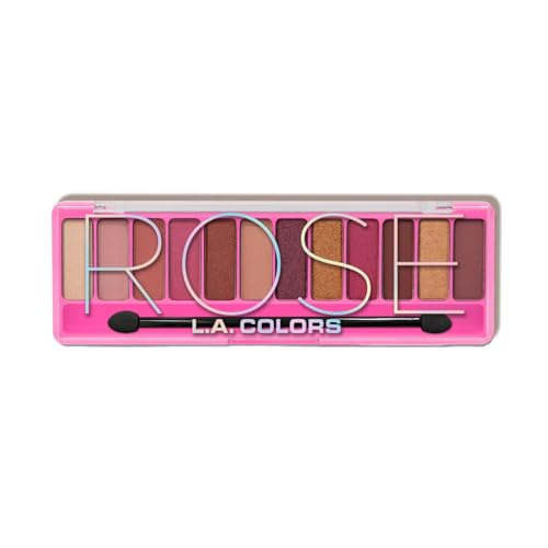 L.A. COLORS Color Vibe Eyeshadow, CES788 Rose...