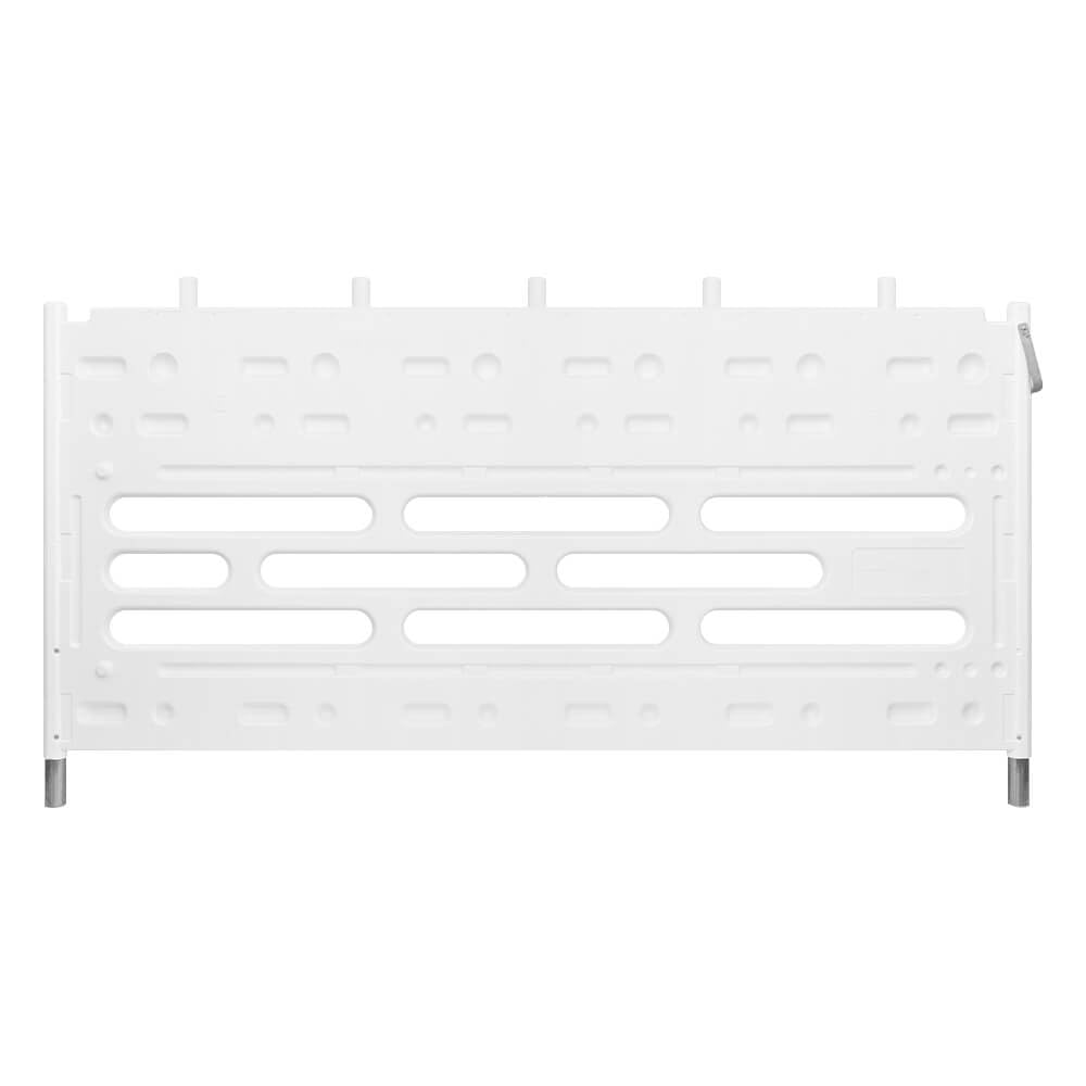 BIGPACK 5 x Komplett-Set TL-Schrankenzaun COBA, rot/weiß, RA1, 211 x 112 cm, Art.-Nr. 611578 | Schrankenzaun | Absperrschranke | Absperrzaun