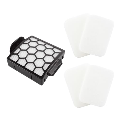 CPAI Replacement Filter for Shark ZU102 ZU60 ZU62 ZU62C NV150 NV150C NV151 NV251 NV255 Navigator Zero-M Self-Cleaning Brushroll Pet Pro Upright Vacuum, Parts # 1238FT60 1239FT60