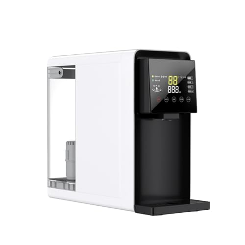 デスクトップの水素リッチ加熱オールインワン家庭用瞬間給湯器と浄水器7L容量使いやすい子供や高齢者に適しています家庭、キッチン、オフィスに適していますタッチスクリーン (デスクトップ設置不要(電解水素濃縮アップグレード))