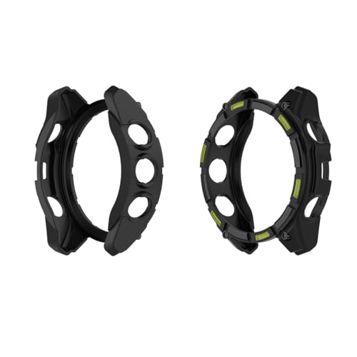 �yFaygtni�z2�� �K�[�~���Ή��p Enduro 3 51mm�Ή��p �P�[�X �V���R���� �\�t�g �ϏՌ� �y�� ���^ �����ȒP 8�F�I�v�V���� �t�B�����Ȃ� Enduro3�Ή��p �J�o�[ �u���b�N&�O���[��