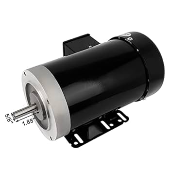 【2hp】DC 2HP 1800RPM 56C Permanent Magnet DC Motor | Electric Motors