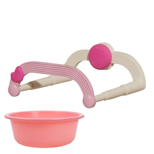 Genérico Perchero De Ducha - Soporte De Pared Para Lavabo Sin Taladro - Estante De Almacenamiento Multifuncional Para Lavabo Y Ducha Sin Taladro