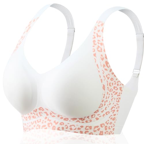 Image of Smoothing Bra Anti Sagging Wireless Push Up Bras for Women No Underwire Full Coverage Bra Comfy Bras for Women