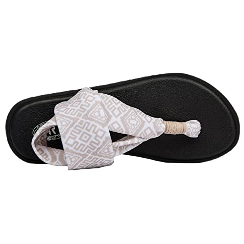 Image of Ranberone Women's Yoga Mat Flip Flops Casual Flat Summer Beach Sandals