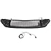 JENEROUMAN Front Bumper Grille Black W/DRL LED Lamp Hood Mesh Upper Grill Compatible With 2015 2016 2017 Ford Mustang