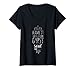 Femme T-shirt humoristique bohémien Blame It On My Gypsy Soul T-Shirt avec Col en V