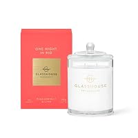 Glasshouse Fragrance One Night in Rio Candle, 380 g