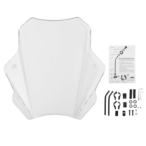 Pare-brise moto universel réglable pour un confort total lors de vos balades