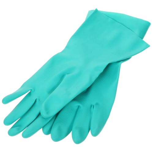 BESPORTBLE 1 Pair Non Slip Fishing Gloves Skidproof Rubber Gloves with Comfortable Cotton Lining for Fishing and Hunting Fits