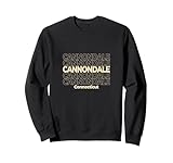 Vintage Cannondale, Connecticut Répétition Texte Sweatshirt