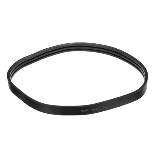 Image of uxcell 3 /A57 or 3 /4L590 Banded V-Belt Classic Wrapped Rubber, 3 Banded /3 Ribs, A Profile, 57 inch(1450mm) Inside Circumference