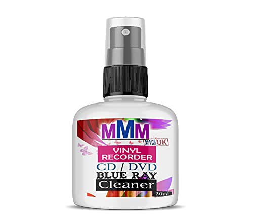 PROFESSIONAL VINYL RECORD CLEANER CD DVD CLEANING FLUID SPRAY Fast Delivery (30ML SPRAY)
