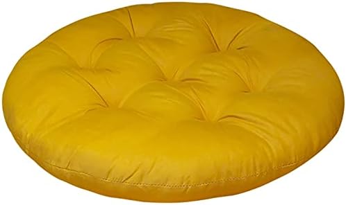 Andees Round Chair Cushions,Indoor/Outdoor Round Seat Cushions Chair Seat Pad Floor Cushion Pillow Round Stool Pad for Garden Patio Furniture,Round Chair Pad for Kitchen Dining,Home,Office (002/14in)