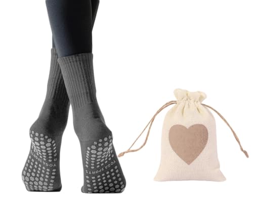 Image of Women Grips Non Slip Yoga Socks Pilates Pure Barre Ballet Dance Anti Slip Socks