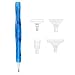 MenYiYDS Penna in resina Penna per pittura con diamante fai-da-te Accessori e strumenti, 4 stili Penna per trapano Testine di ricambio Penna a punto per pittura con diamante 5D (blu)