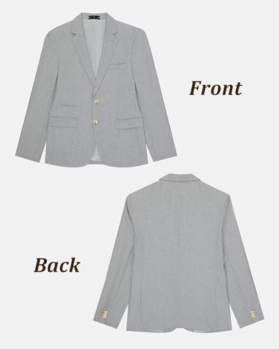 Bofan Linen Boys Blazer Formal Suit Jackets for Boy Outwear Jacket & Coats for Kids Boys’ Fashion Summer Wedding Outfit3