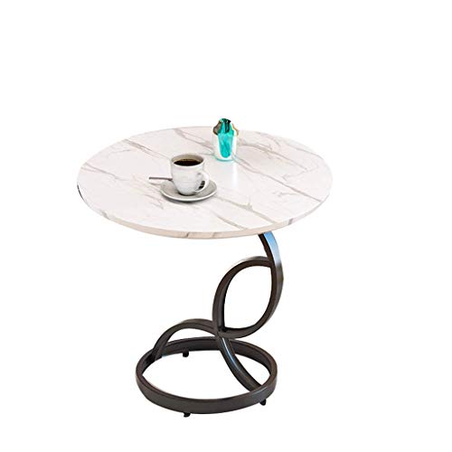 GWW Perfect Furniture Sofa Table, Living Room Iron Art Small Round Tab GWW Perfect Furniture Sofa Table, Living Room Iron Art Small Round Tab