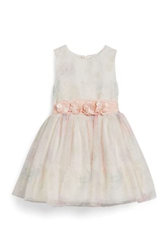C&A Kinder Mädchen Kleid oberhalb des Knies Regular Fit cremeweiß 122