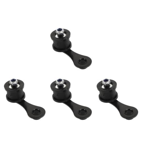 MUCKLILY 4 Piezas Tensor de cadena tensor de cuatrimoto tensor de la correa estabilidad de cadena para terrenos difíciles Seguridad para cadena de ATV accesorio para minimoto el plastico