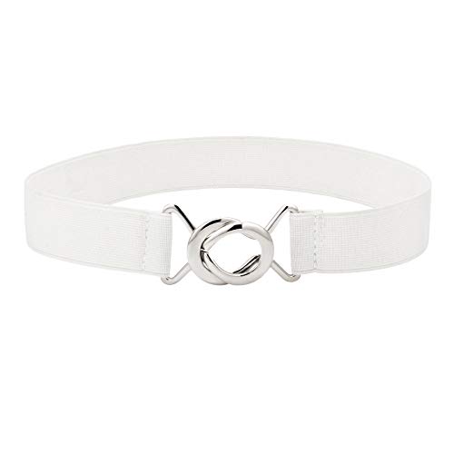 Syuer Women Stretchy Skinny Waist Belt Simple Style Elastic Belt for Jeans Dresses