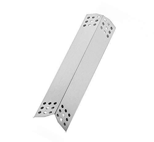 Replace parts Porcelain Steel Heat Plate, Replacement for Grill Master 720-0697, 720-0737, Nexgrill 720-0830H, 720-0783E Gas Grill Models (Stainless Steel -4pcs)