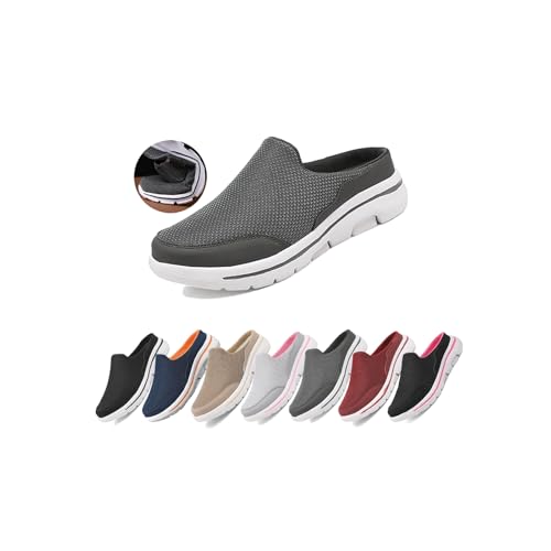 Slip On Mules for Mens Comfort Walking Shoes,Comfortable Casual Indoor Outdoor Slippers,House Shoes Outdoor Slippers