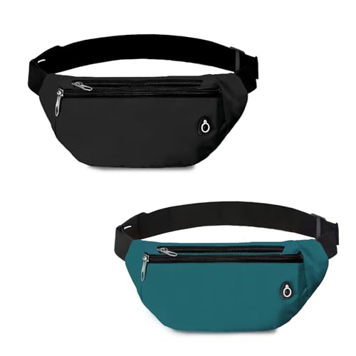 Image of Fanny Pack for Women Men,Crossbody Fanny Pack Water Resistant Sports Waist Bag Pack, Belt Bag for Travel Hiking Running