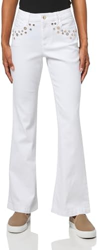 Karl Lagerfeld Women's Stud Pocket Rivet Jean image 4
