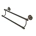 Allied Brass SB-72/30 Southbeach Collection 30 Inch Double Towel Bar, Antique Brass