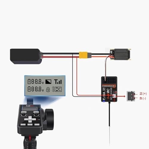 Image of 2.4G 6 Channels RC Remote Controller with Receiver for RC Ship Boat Car Tank