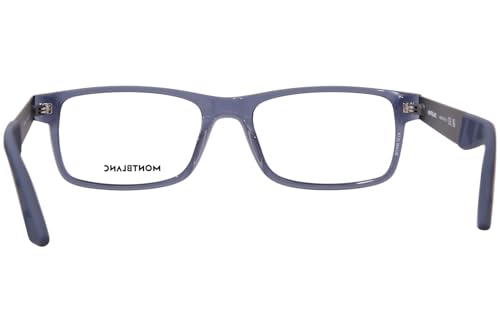 Sunglasses Montblanc MB 0301 O- 002 Blue/Transparent Gunmetal4